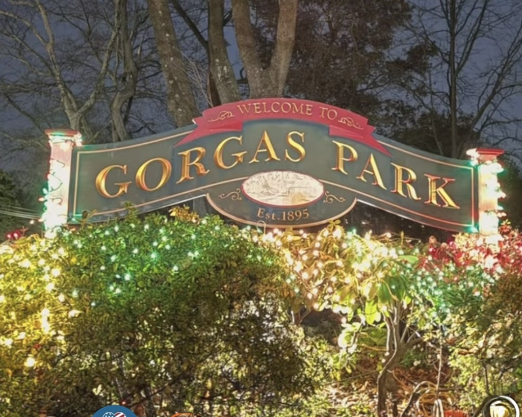 First annual 'Evergreen Enchantment' brings holiday lights to Gorgas Park