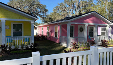 Youth Crisis Center’s tiny home community houses young mothers in need