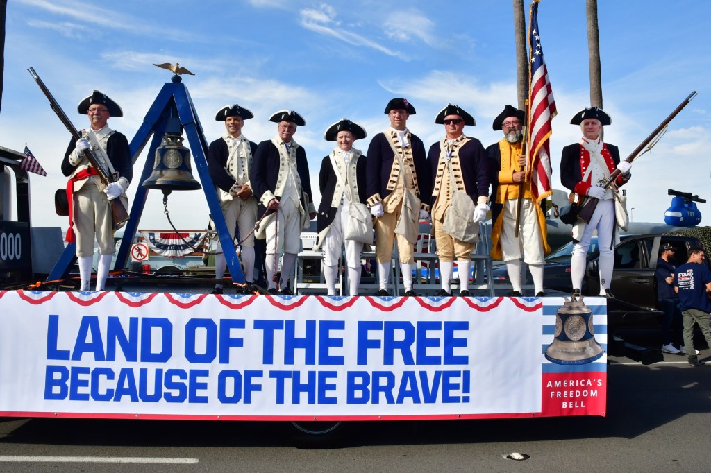 America’s Freedom Bell rung to honor heroes on Veterans Day – San Diego Union-Tribune