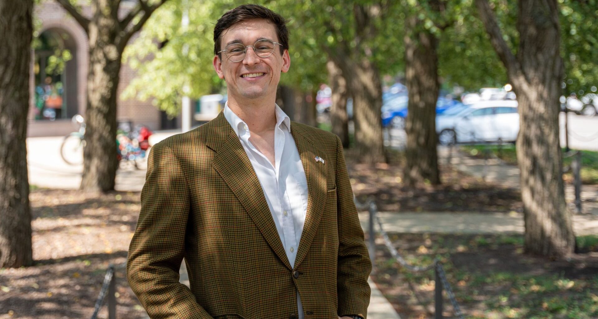 Ridge Knapp campaigns for 13th District seat in one of Illinois’ most queer-represented races