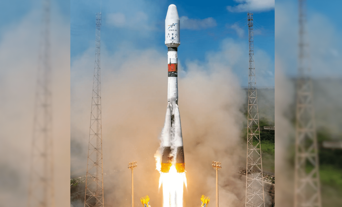 Russia Successfully Launches Soyuz Rocket With Radar Observation Satellite