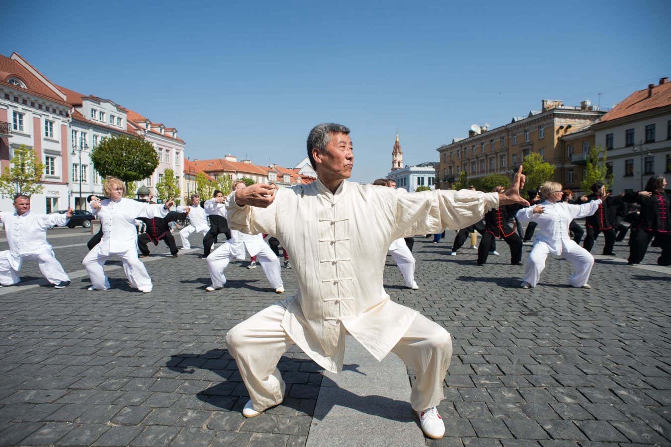 People practise Health-qigong