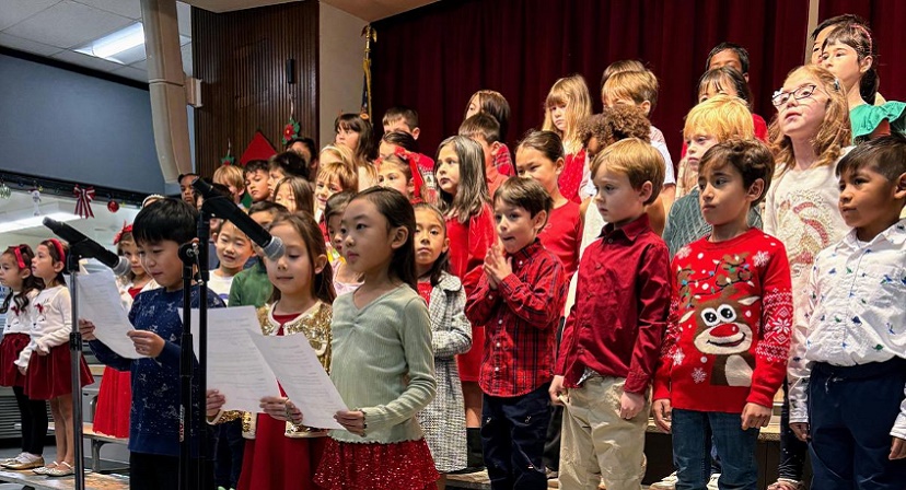 Monterey Hills Elementary Students Share the Magic of the Season