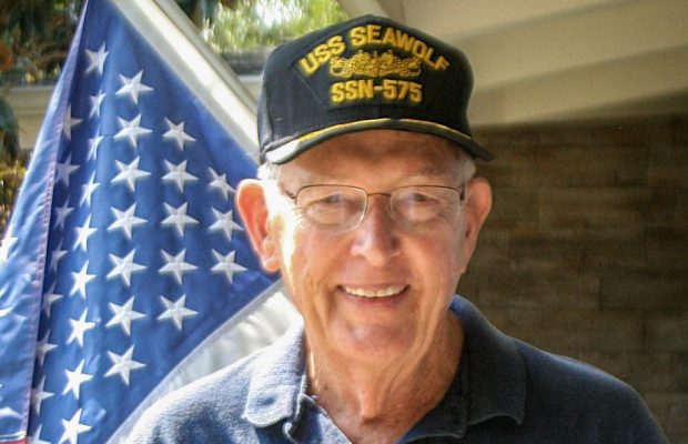 Charles MacVean of Point Loma, the legendary submarine commander who led dangerous spying missions against the Soviet Union in the 1970s while guiding the USS Seawolf. (Courtesy of Ellen MacVean)