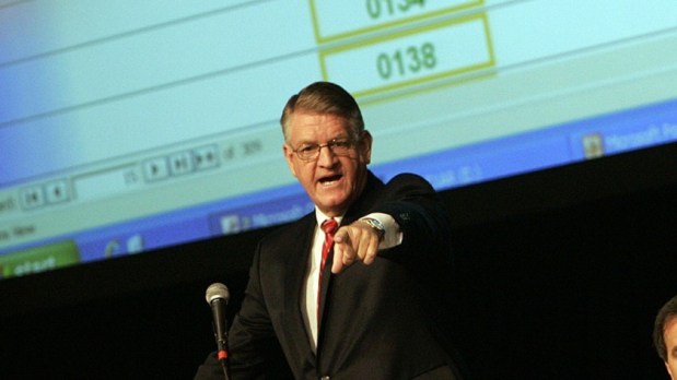 Dan McAllister, San Diego County's Treasurer-Tax Collector.  (Solana Beach Sun)