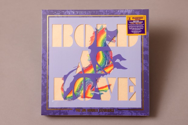 San Diego, CA - December 4: The Jimi Hendrix Experience, "Bold As Love The Axis: Bold As Love Sessions" box set on December 4, 2025 in San Diego, CA. (K.C. Alfred / The San Diego Union-Tribune)