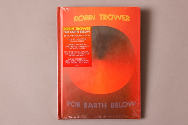 San Diego, CA - December 4: The Robin Trower, "For Earth Below 50th Anniversary Edition" box set on December 4, 2025 in San Diego, CA. (K.C. Alfred / The San Diego Union-Tribune)