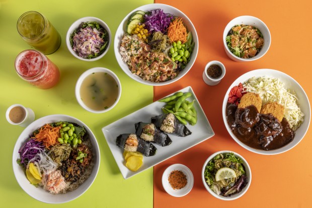 The new location at Westfield UTC will feature Onitilly's version of Japanese rice balls feature more than 30 different varieties. (Onigilly)