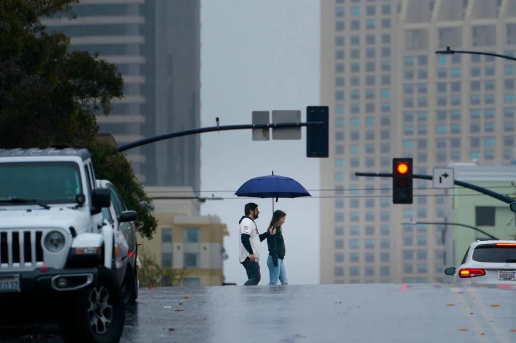 Christmas Eve storm could hit San Diego County with 4 inches of rain and 40 mph winds