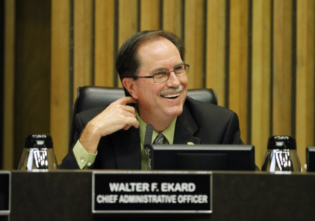 Former San Diego County Chief Administrative Officer Walt Ekard. (Eduardo Contreras / The San Diego Union-Tribune file)