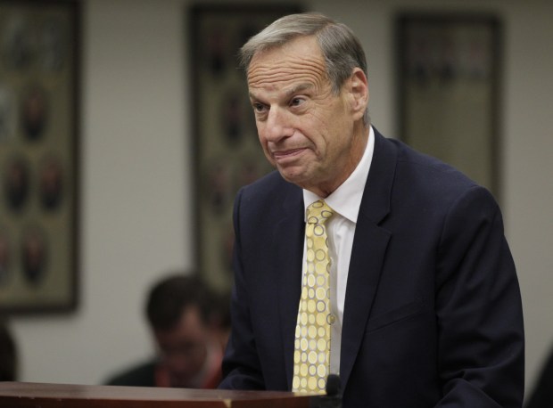 Former Mayor Bob Filner in December 2013. (John Gastaldo / The San Diego Union-Tribune file)
