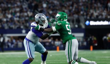 The latest on Tyler Guyton’s ankle, situation at left tackle