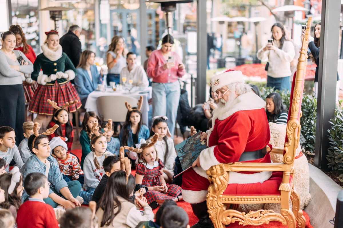 The Americana at Brand Santa Brunch