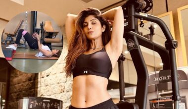 Shilpa nails glute exercises