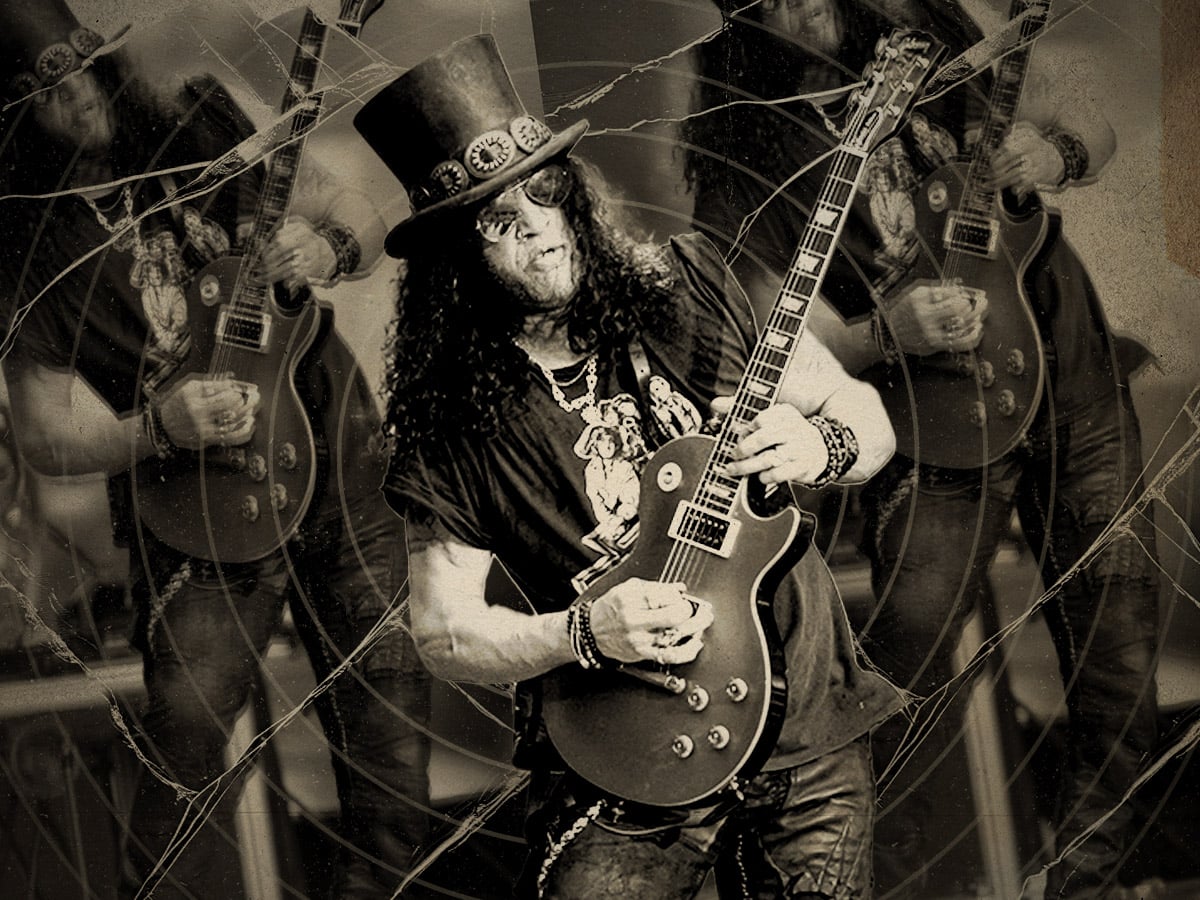The true origin story of Slash's iconic top hat