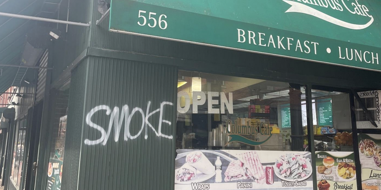'Smoke' Graffitied on More Than 20 Blocks of the Upper West Side