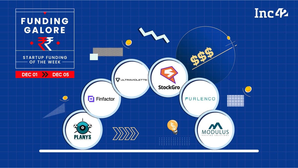 From Ultraviolette To Furlenco — Indian Startups raised $133 Mn This Week