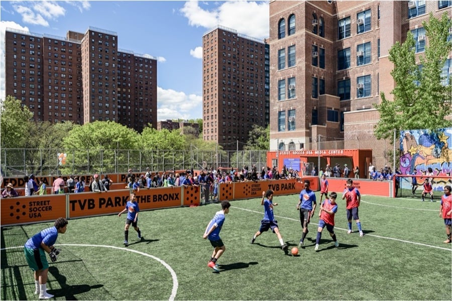 San Diego's First Street Soccer Park