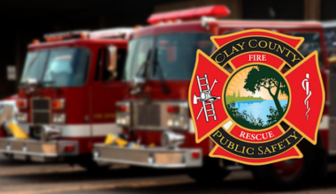 Clay County Fire Rescue working on house fire in Lake Asbury area