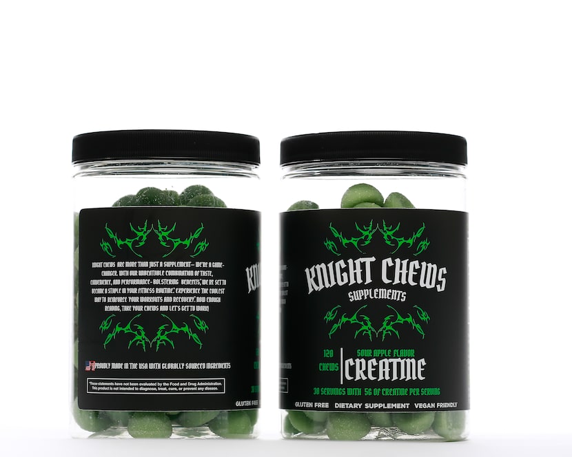Knight Chews, a chewable creatine supplement. Founder Daelyn Knight is an Allen-native who...