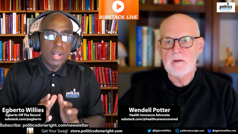 Wendell Potter Reveals How Insurers Drain Public Funds