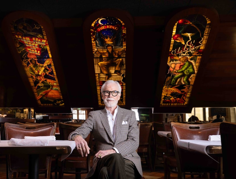 What will become of the three stained glass sourced from Dallas's erstwhile Hard Rock Cafe...
