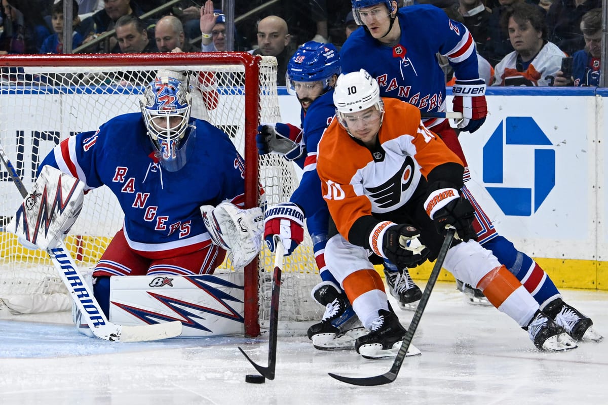 Philadelphia Flyers vs. New York Rangers Open Thread