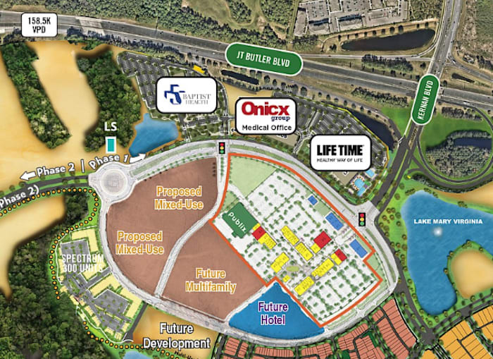 City reviewing Publix build-out permit for 2-story supermarket at new Jacksonville shopping center