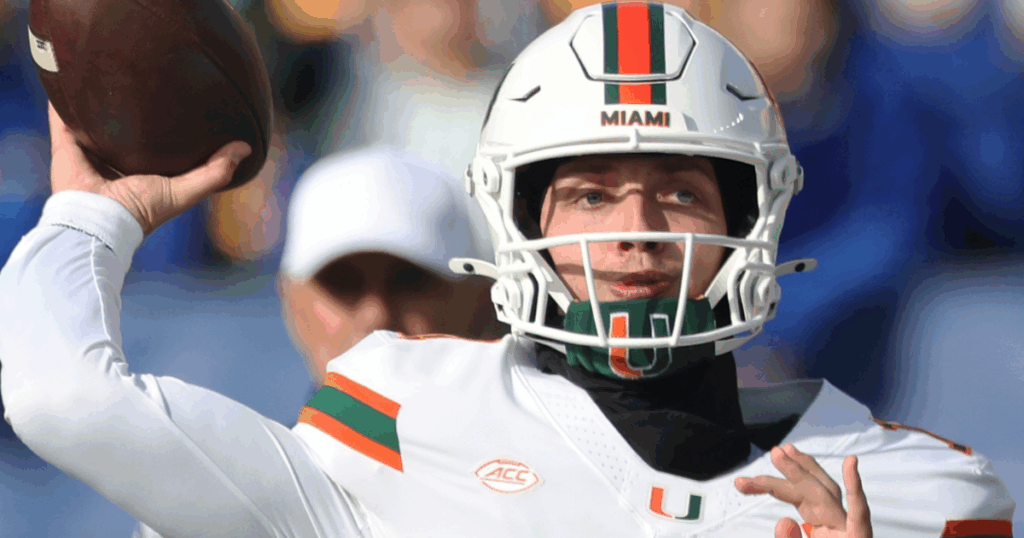 Miami QB Carson Beck