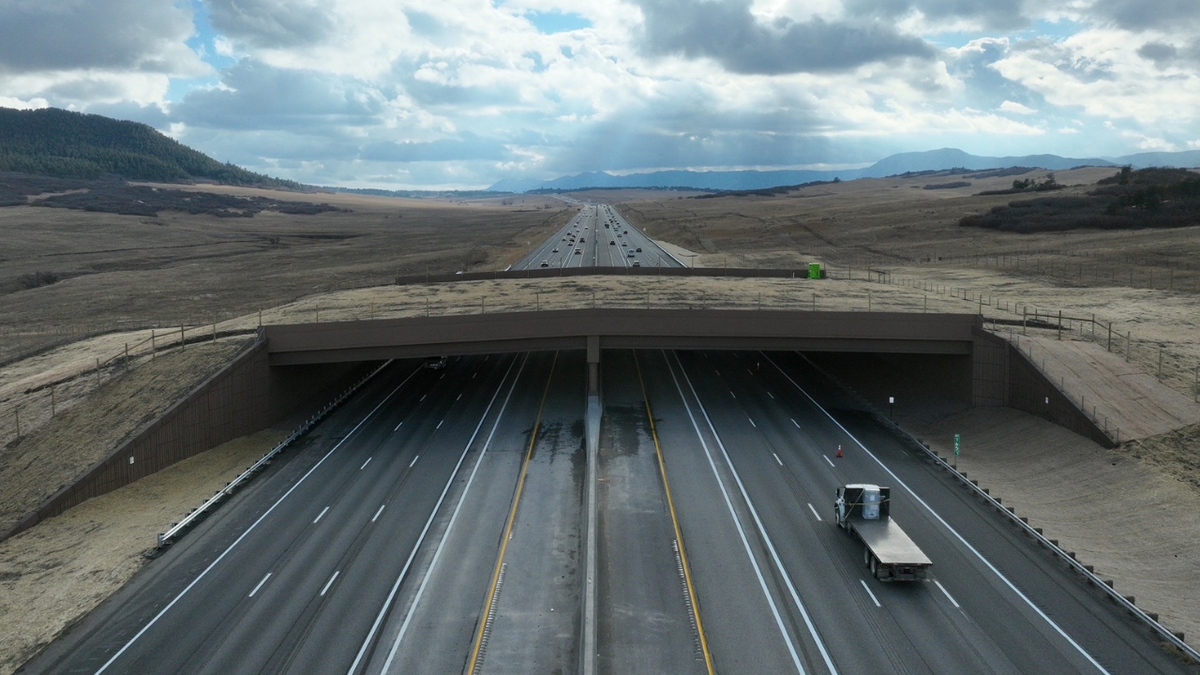 Colorado opens North America’s largest wildlife overpass