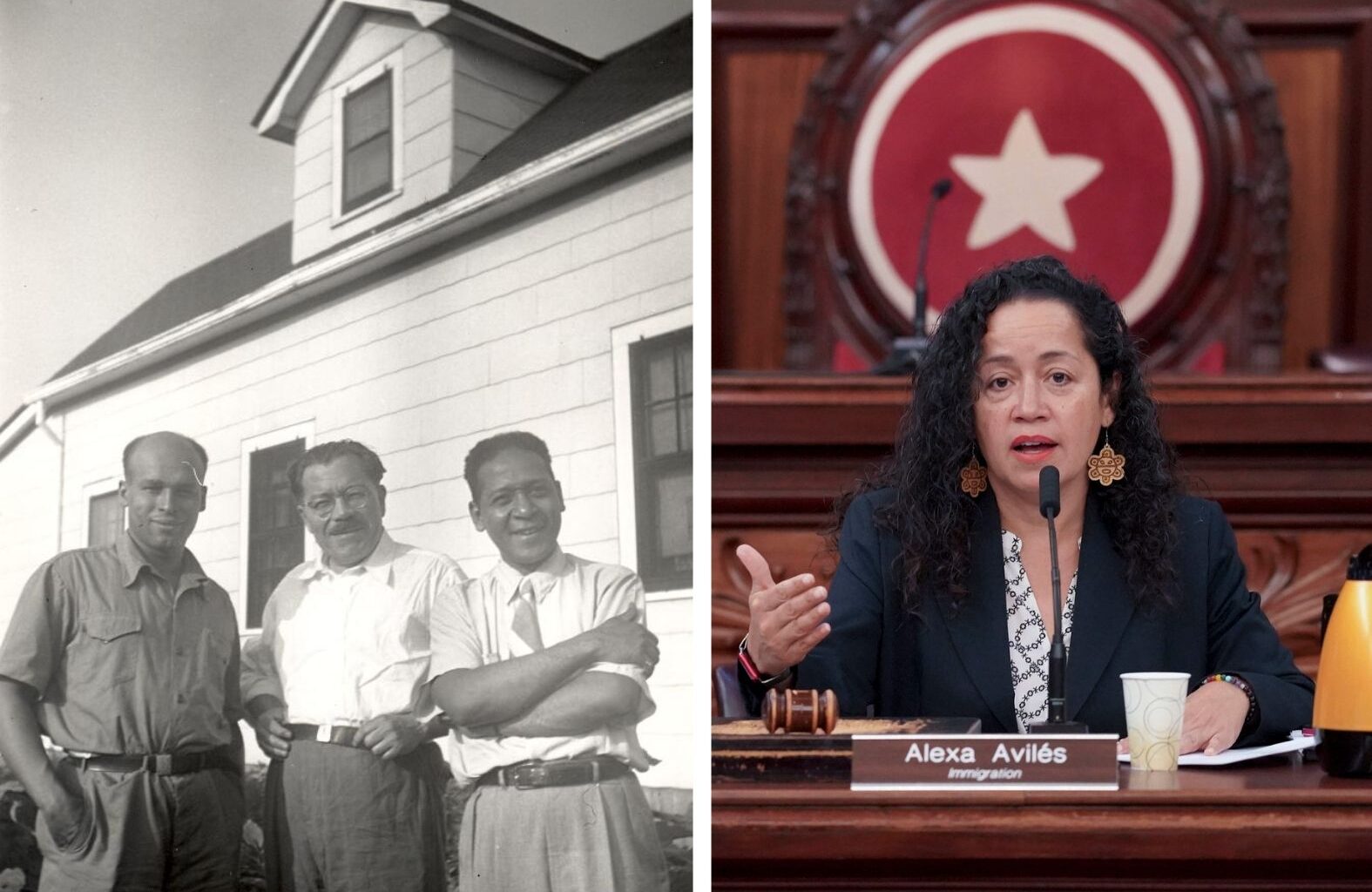 Latino politics collage