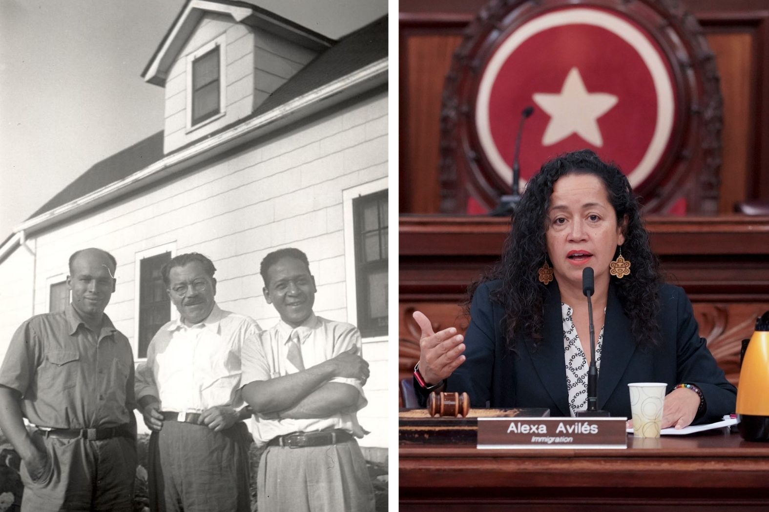 Latino politics collage