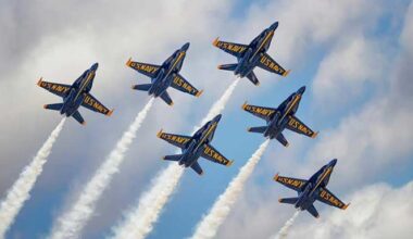 Blue Angels visit NAS Jacksonville to share details about next year’s air show