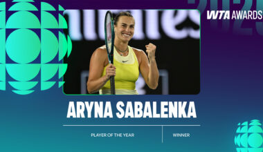 And the winners of the 2025 WTA Tour player awards are ...