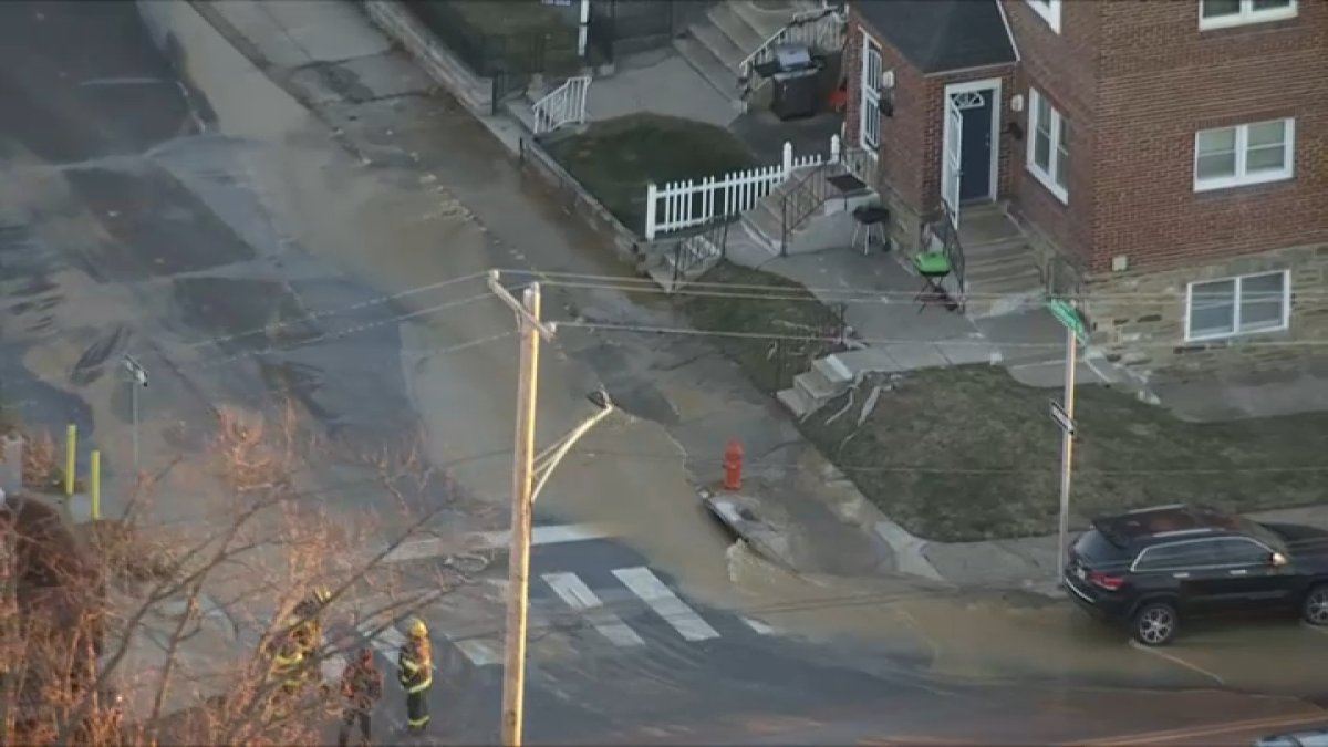 Water main break causes issues in Philly’s Oxford Circle section – NBC10 Philadelphia