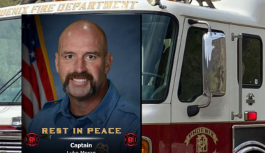 Phoenix Fire Department mourning death of fire captain