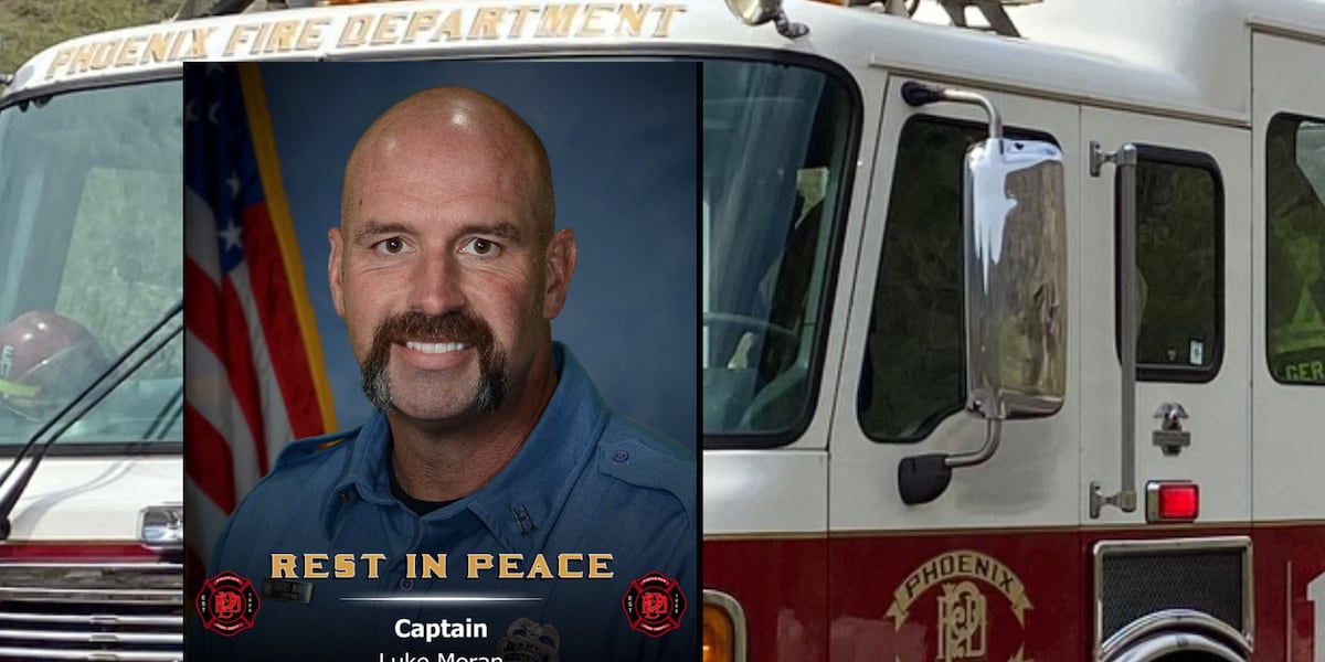 Phoenix Fire Department mourning death of fire captain