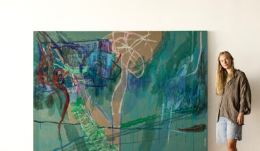 A cool, confident painter marks a milestone at Dallas Contemporary