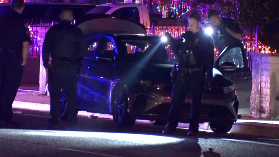 Police are searching for a suspect after a man was shot in the face in Maryvale on Wednesday...