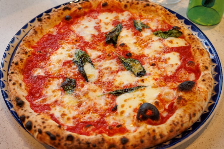 Pizza Margherita at La Pizza & La Pasta restaurant at Eataly in King of Prussia Mall, as seen on Monday, September 29, 2025.