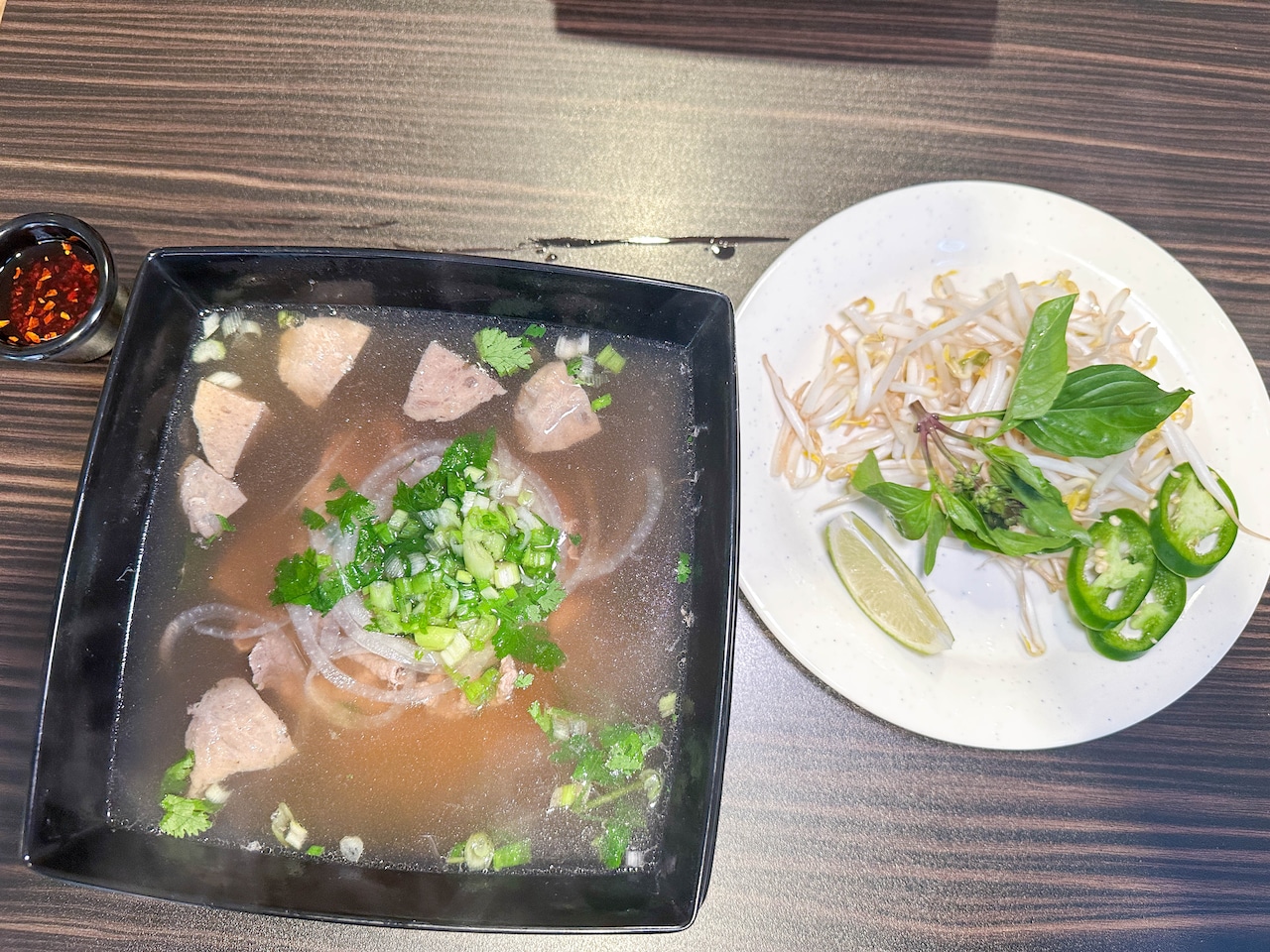 Dinner at Mr. Pho, Syracuse, N.Y.