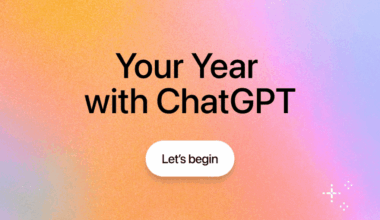 Your Year with ChatGPT splash