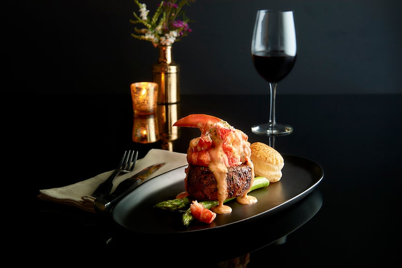 Previously on the menu at Morton's The Steakhouse in Dallas: a filet and lobster oscar on...