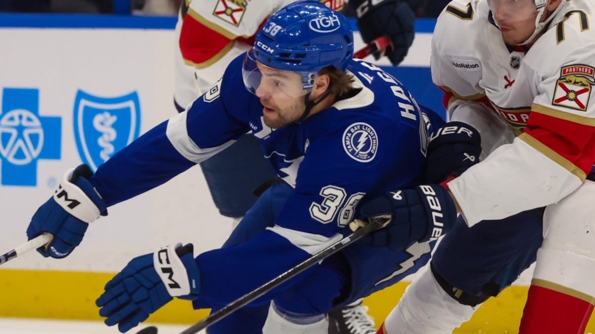 Should the Lightning play Brandon Hagel vs. the Panthers? - Tampa Bay Times