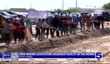 UTRGV breaks ground on $21.5 million marine research facility in Port Isabel