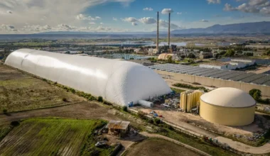 This Giant Inflatable Dome Is Actually a CO2 Battery Designed To Store Renewable Energy For a Full Day. Here’s How It Works