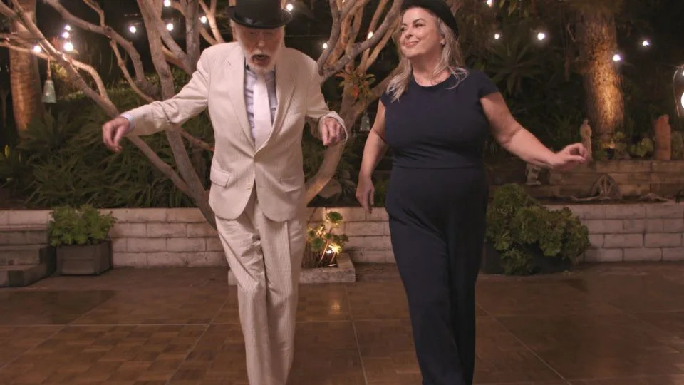 Dick Van Dyke and Arlene Silver in Coldplay's 2024 music video for "All My Love." - Atlantic Music Group