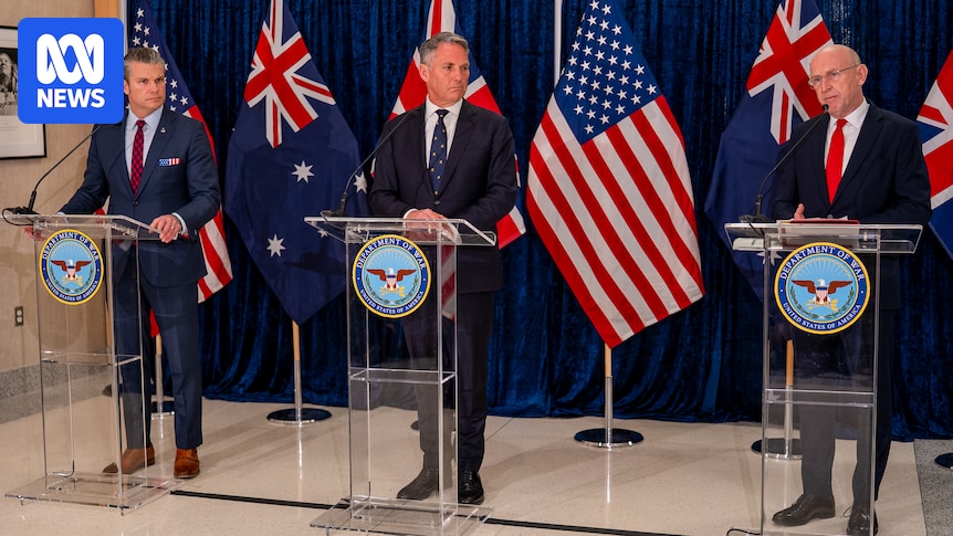 AUKUS ministers meet in Washington as Hegseth praises Australia for 'stepping up'