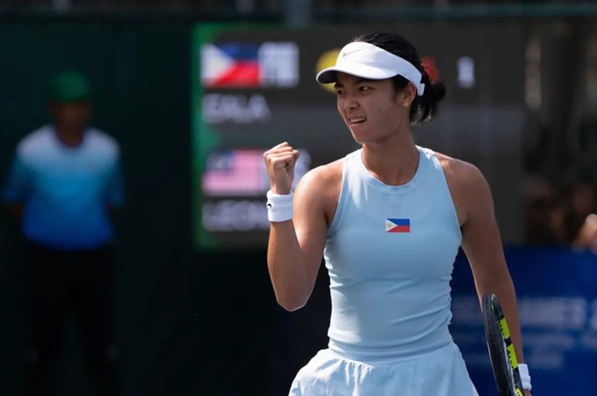 SEAG: Alex Eala opens campaign by beating Malaysian foe - ABS-CBN