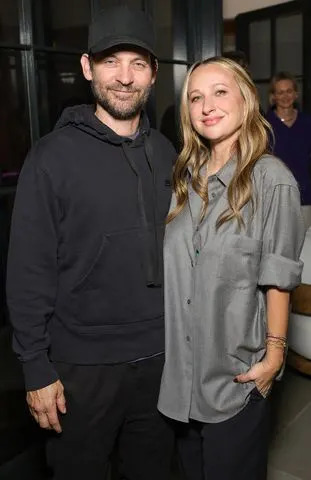 Stefanie Keenan/Getty Tobey Maguire and Jennifer Meyer on Oct. 9, 2025